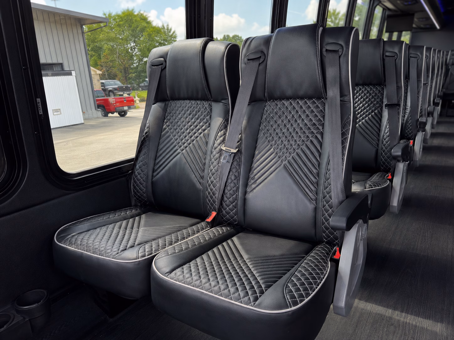 yorba linda wedding transportation onboard seating